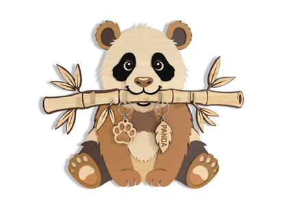 Animal Key Holder SVG Bundle for Glowforge, xTool, or LightBurn