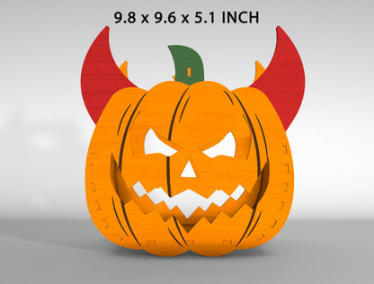 Halloween Pumpkin Basket SVG Laser Cut Bundle for Glowforge