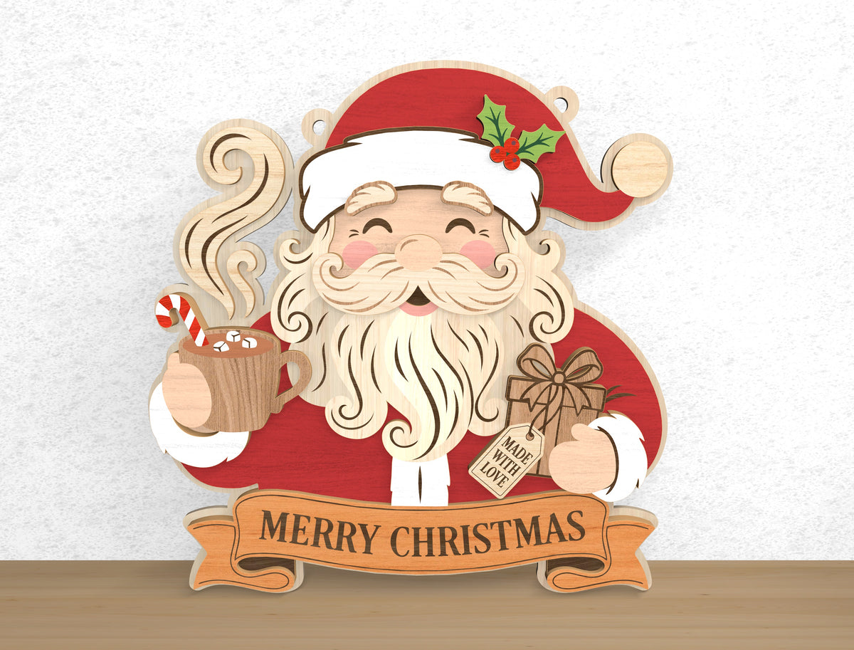 Christmas Rustic Door Hanger SVG Bundle Designs 7