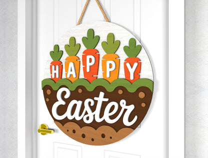 Easter Truck Farmhouse Door Sign SVG Welcome Home Carrot for Glowforge