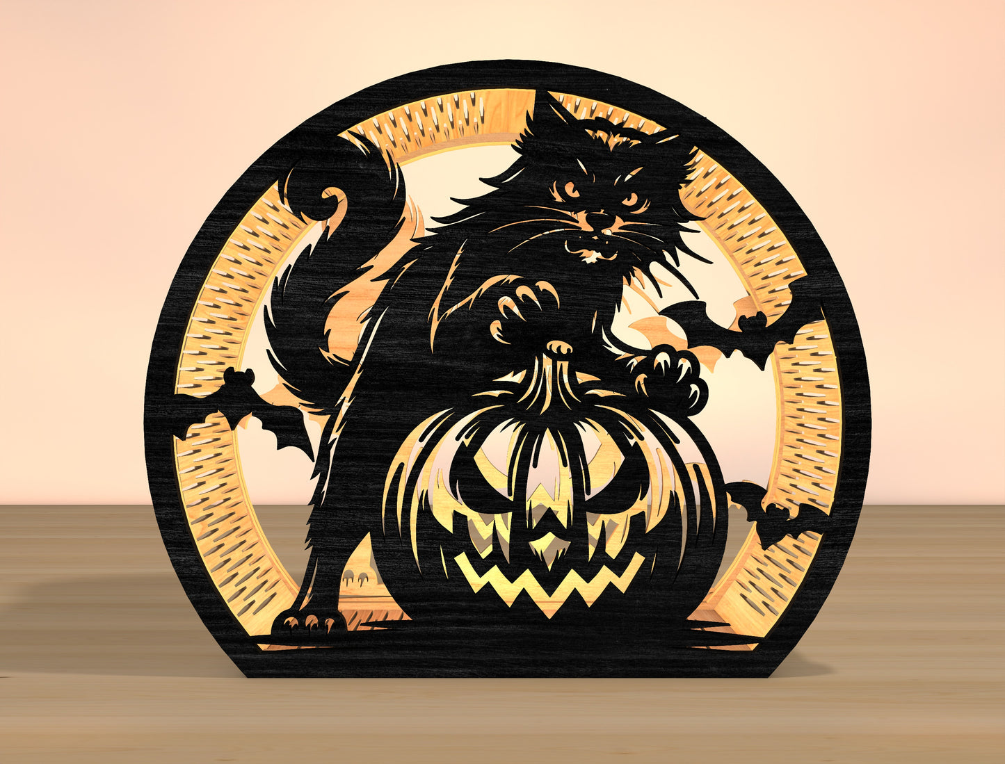 Halloween Raven Lantern SVG Bundle Laser Cut File | 10 Spooky Lantern Designs | Wooden Light Decor | Glowforge, xTool, LightBurn, etc.