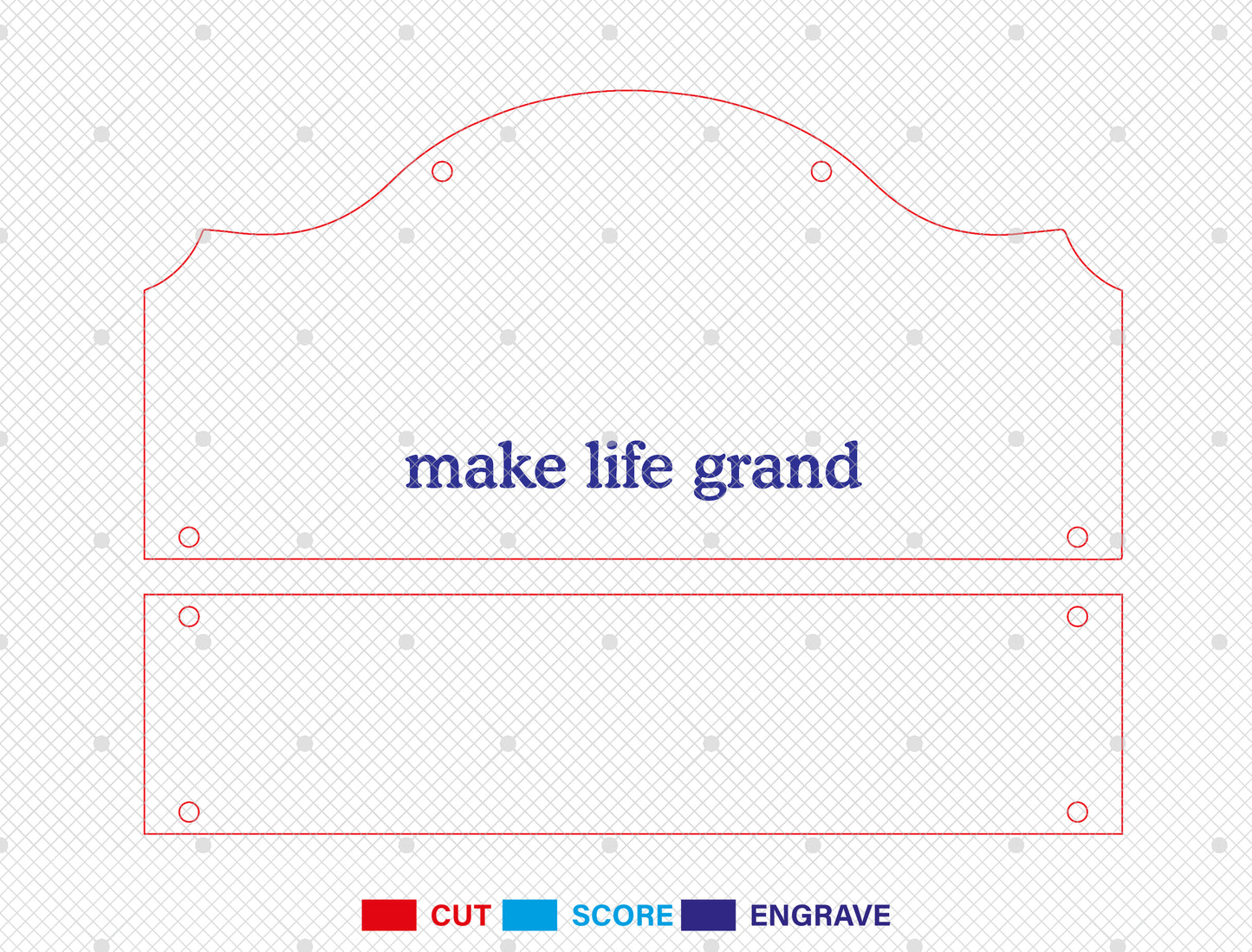 Grandkids Birth Stats Hanging Sign SVG for LightBurn and Glowforge