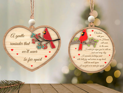 Cardinal Heart Ornament SVG Bundle for Glowforge and xTool