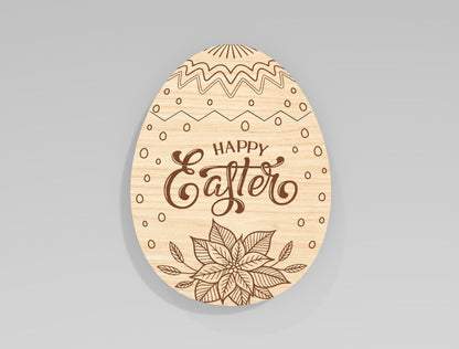 Easter Egg Money Holder SVG Bundle Laser Cut File | 9 Easter Egg Designs | Spring Gift Decor | Glowforge, xTool, LightBurn, etc.