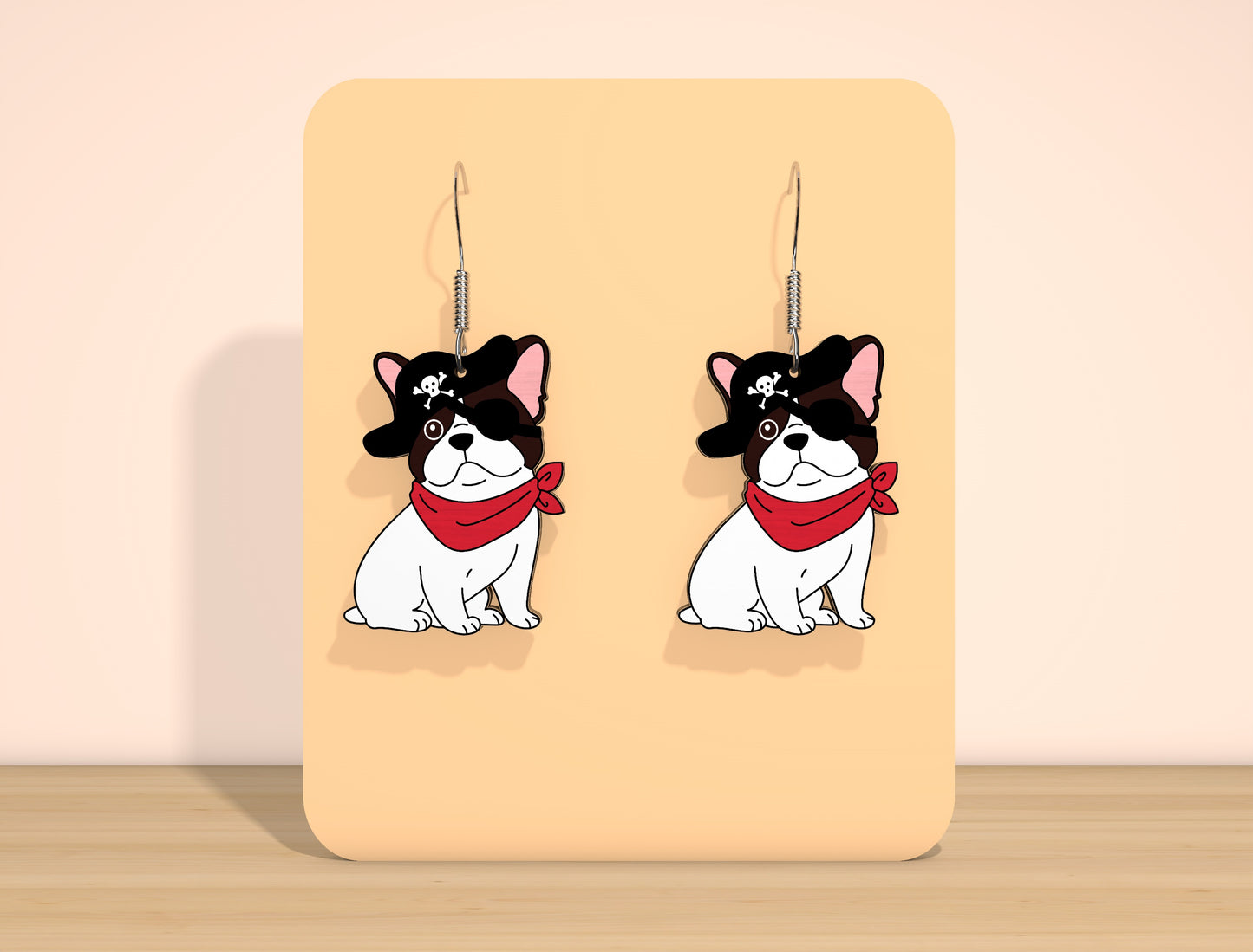Halloween Dog Earrings SVG Bundle for Glowforge xTool LightBurn 10 Designs