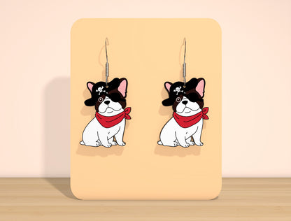 Halloween Dog Earrings SVG Bundle for Glowforge xTool LightBurn 10 Designs