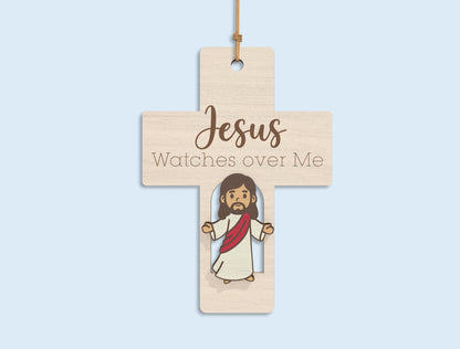 Jesus Easter Ornament SVG Bundle He Is Risen for Glowforge and xTool