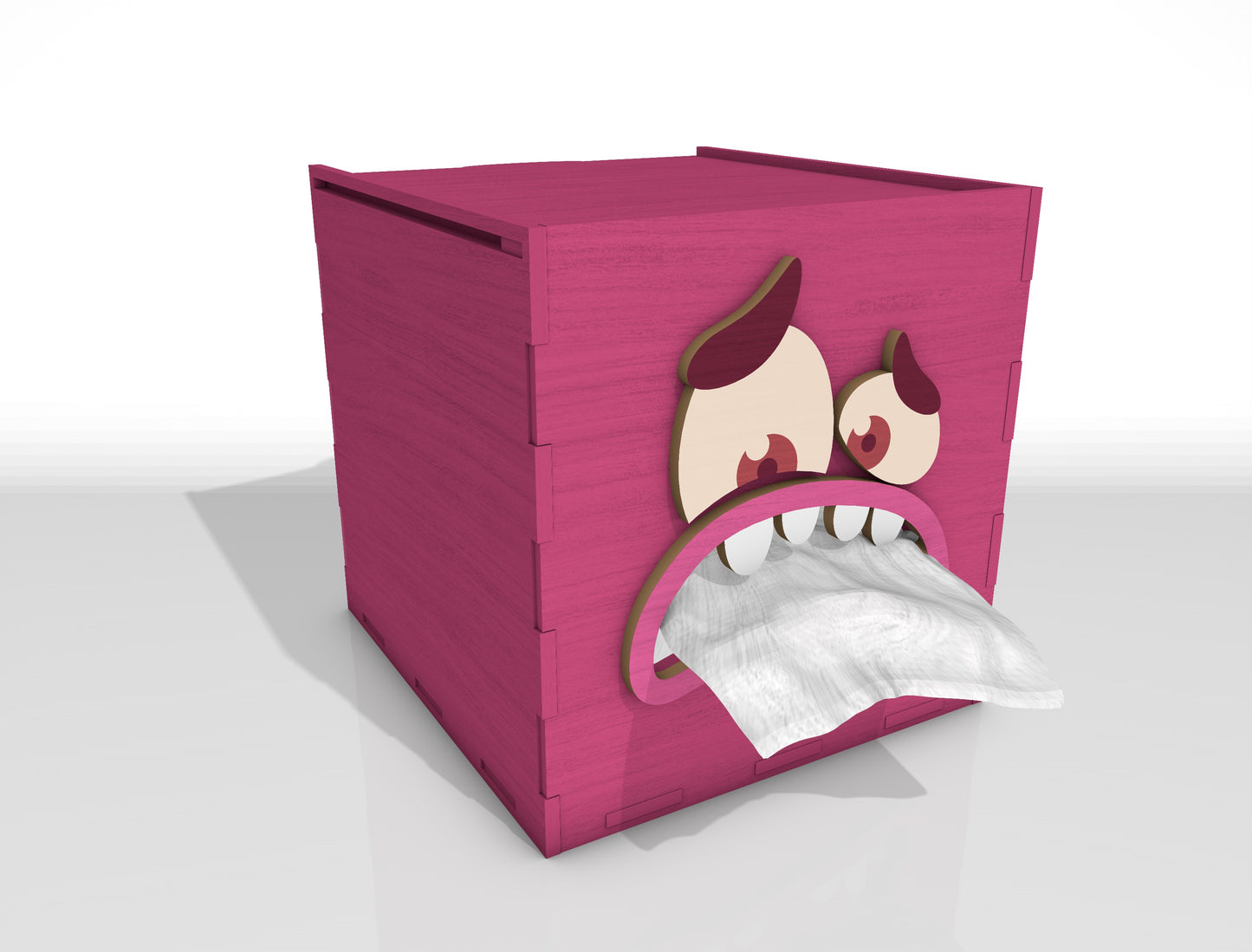 Funny Tissue Box Holder SVG Bundle for Glowforge and LightBurn