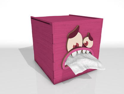 Funny Tissue Box Holder SVG Bundle for Glowforge and LightBurn