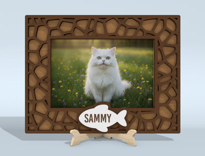 Pet Photo Frame SVG Bundle Laser Cut File for Glowforge and xTool