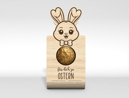 Easter Bunny Chocolate Holder SVG 9 Cute Designs for LightBurn and Glowforge