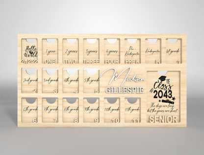 Personalized First Year Frame SVG for Glowforge and LightBurn
