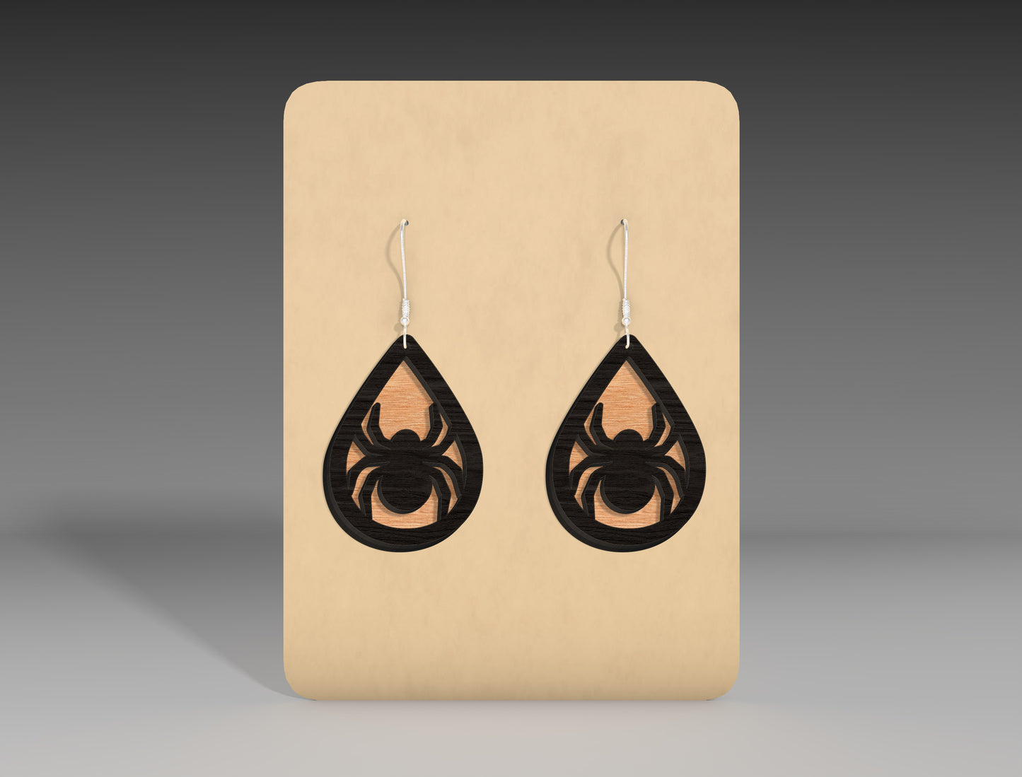Halloween Teardrop Earrings SVG Bundle 12 Designs for Glowforge xTool LightBurn