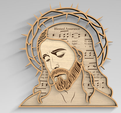 Jesus Crown of Thorns SVG 9 Christian Art Designs for Glowforge and xTool