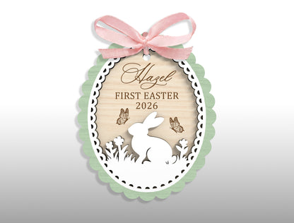 Easter Basket Tag Ornament SVG 23 Designs Laser Cut for Glowforge and xTool
