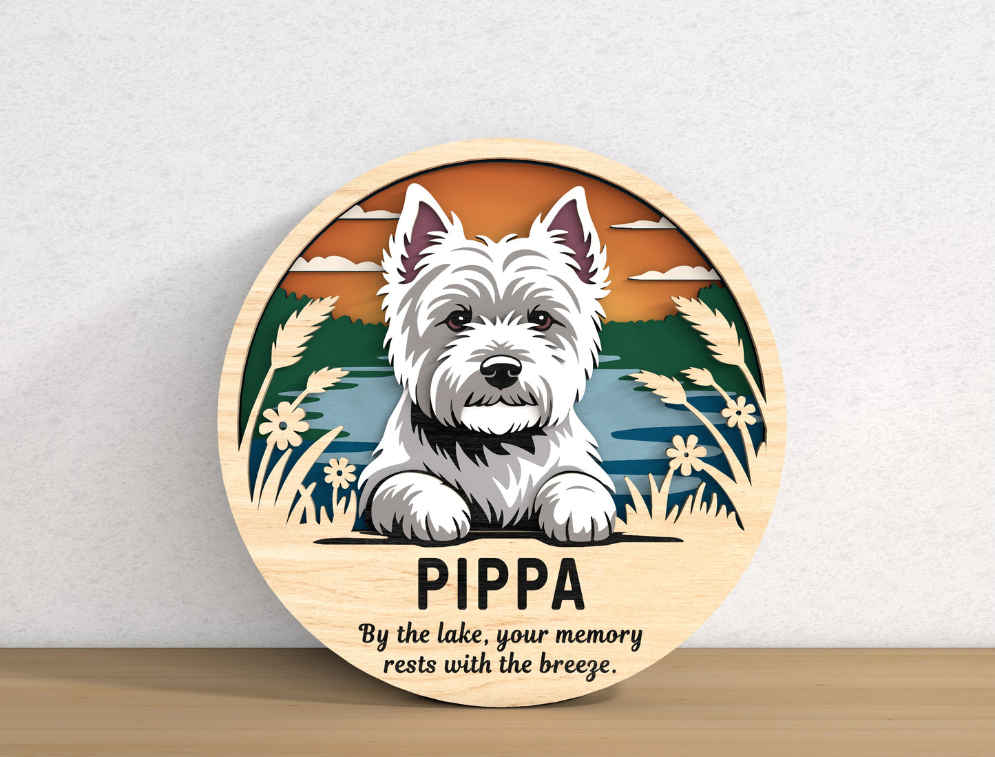 Dog Memorial Sign SVG Bundle for Glowforge, xTool, or LightBurn