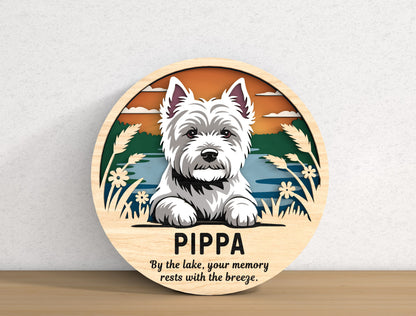 Dog Memorial Sign SVG Bundle for Glowforge, xTool, or LightBurn