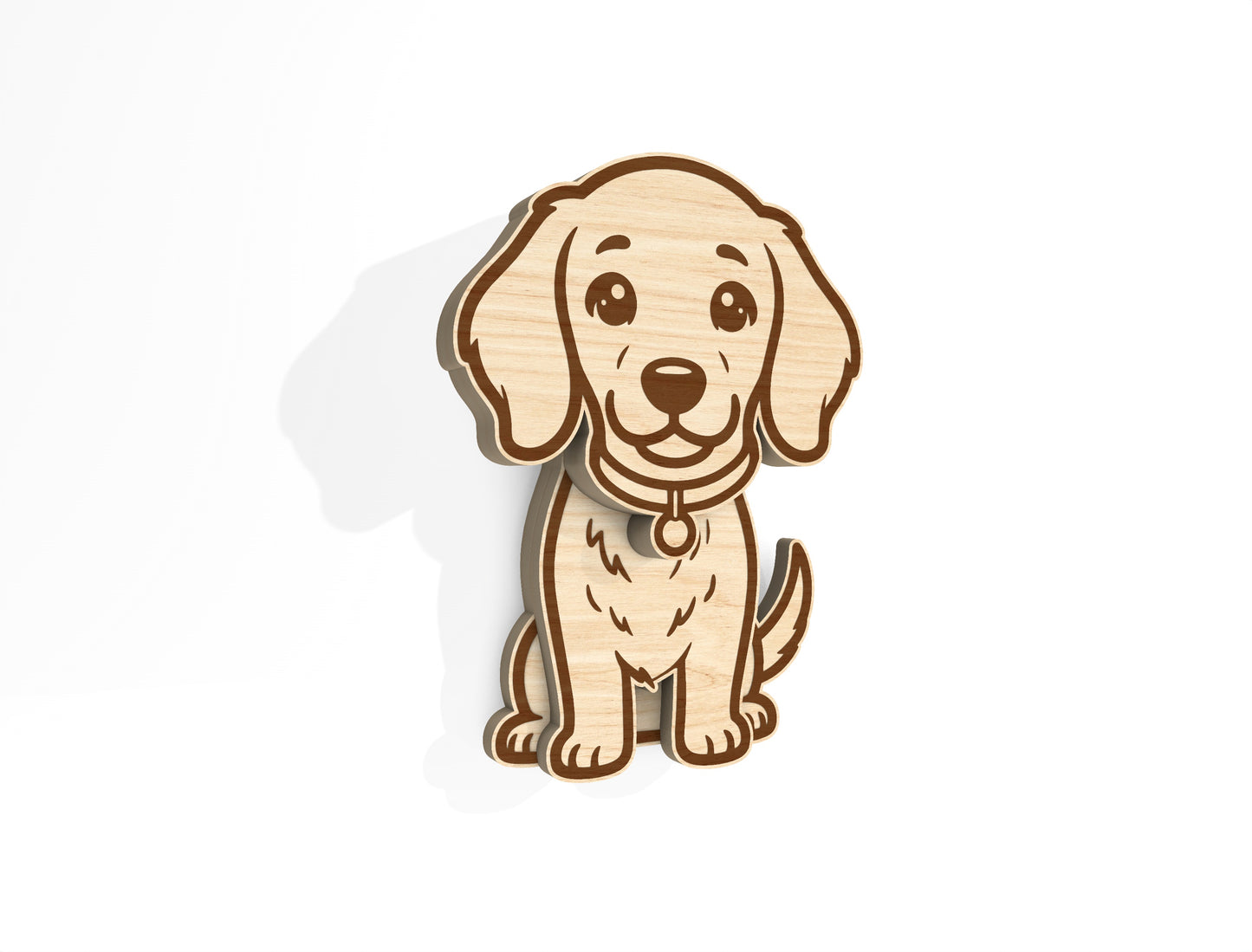 Dog Magnet SVG Bundle for Glowforge, xTool, or LightBurn