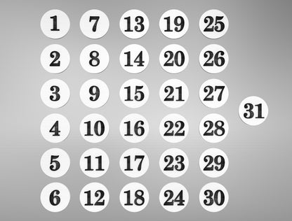 Halloween Ghost Countdown Calendar SVG for Glowforge LightBurn xTool Trick or Treat Shelf Sitter
