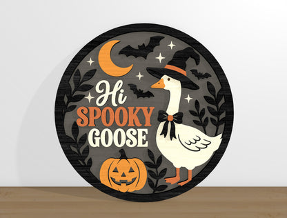 Halloween Door Hanger SVG Bundle Ghost Pumpkin Designs