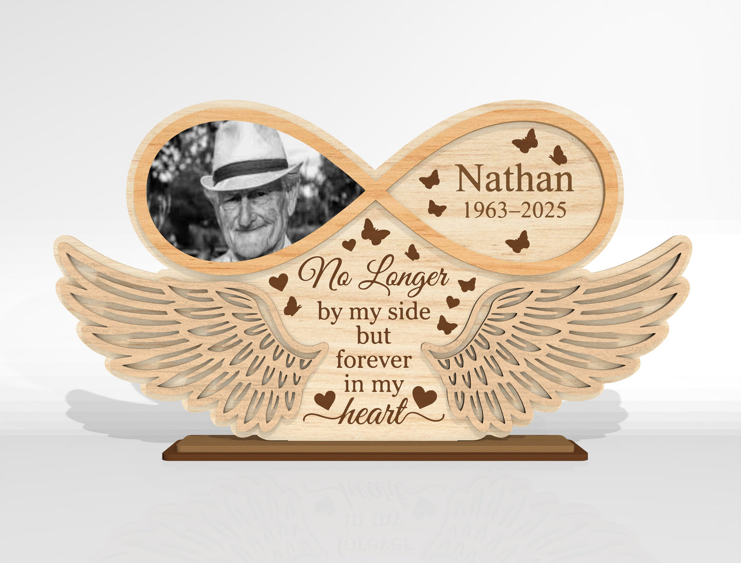 Memorial Photo Frame SVG Bundle for Glowforge, xTool, or LightBurn