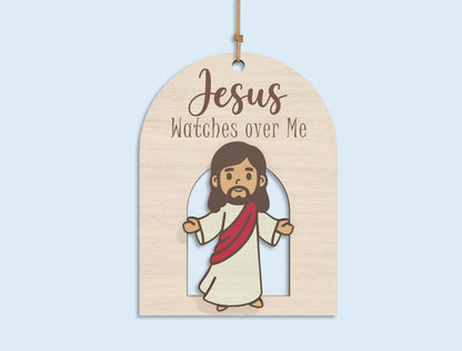 Jesus Easter Ornament SVG Bundle He Is Risen for Glowforge and xTool