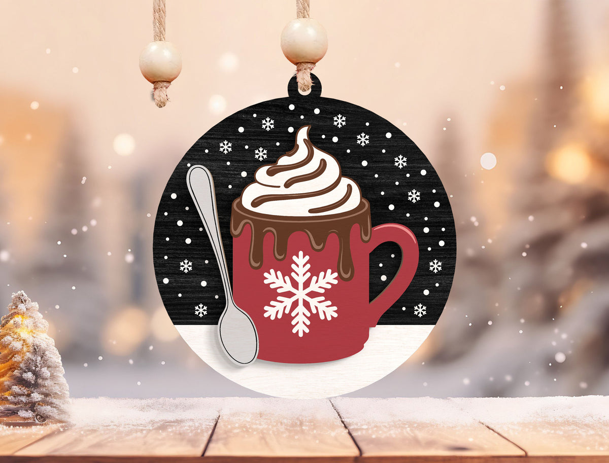 Christmas Sayings Ornament SVG Bundle 7
