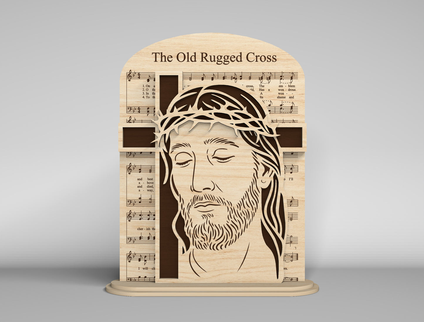 Easter Shelf Sitter SVG 9 Christian Easter Designs for LightBurn and Glowforge
