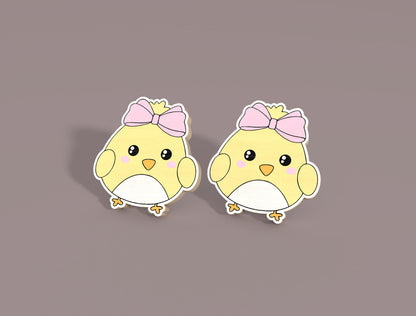 Easter Stud Earrings SVG Bundle Cute Animal Bunny 20 Designs for Glowforge