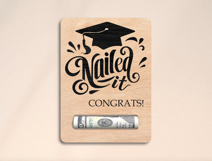 Graduation Money Holder SVG Bundle Laser Cut File for Glowforge Users