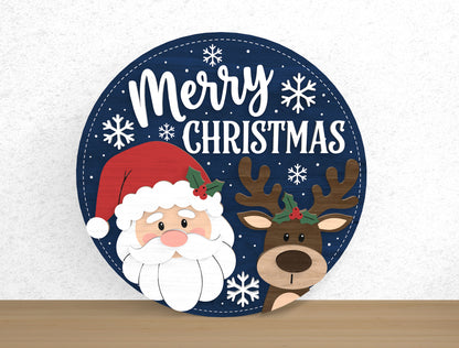 Christmas Rustic Door Hanger SVG Bundle Designs 8