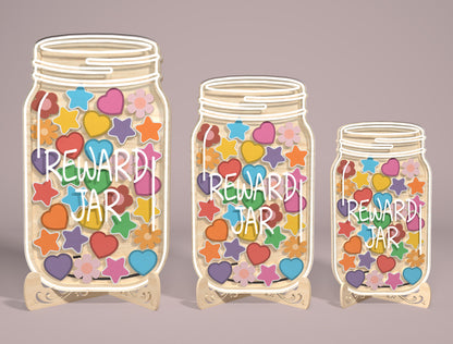 Teacher Shaker Magnet SVG Bundle for xTool Laser Cut File