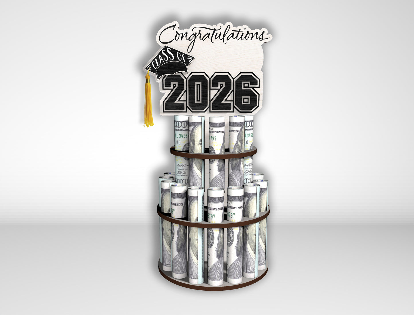 Graduation Money Cake SVG Bundle for xTool and LightBurn