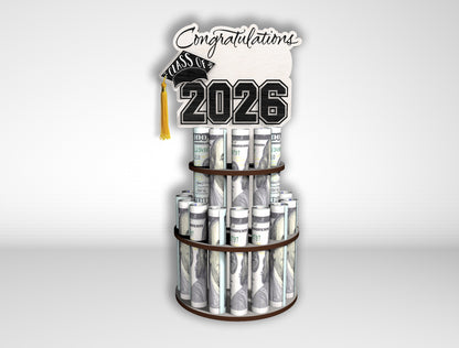 Graduation Money Cake SVG Bundle for xTool and LightBurn