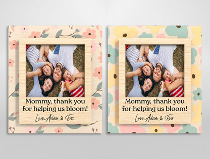 Flower Photo Magnet Frame SVG Bundle 11 Designs for Glowforge and xTool