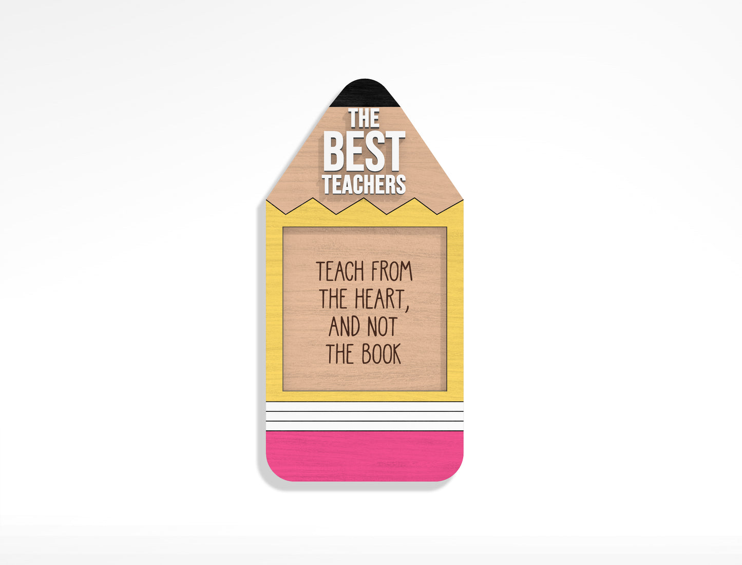 Teacher Sticky Note Holder SVG Bundle Laser Cut File for Glowforge