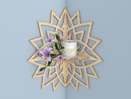 Butterfly Wall Shelf SVG Bundle for Glowforge and xTool