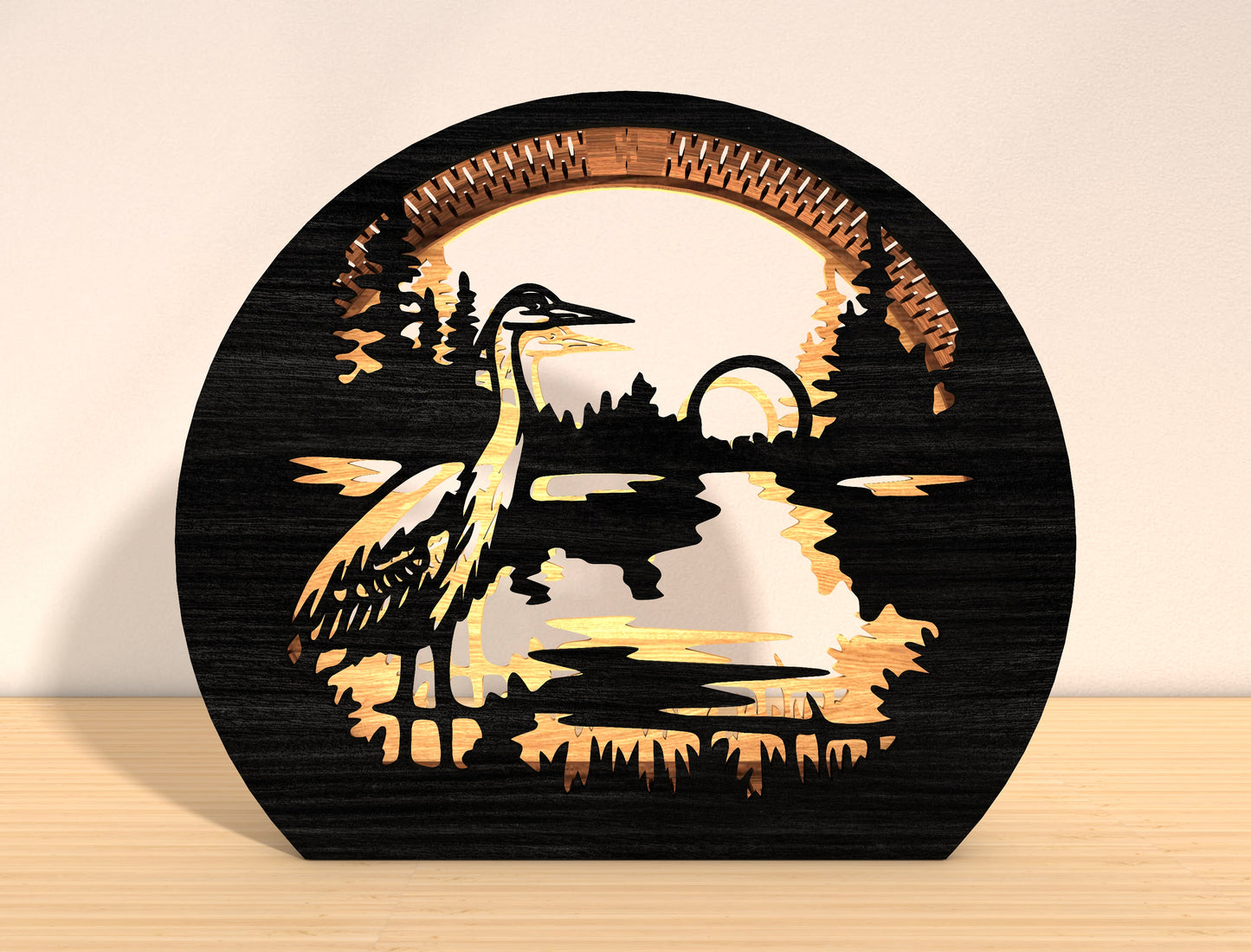 Wildlife Lantern SVG Bundle Laser Cut File for LightBurn and Glowforge