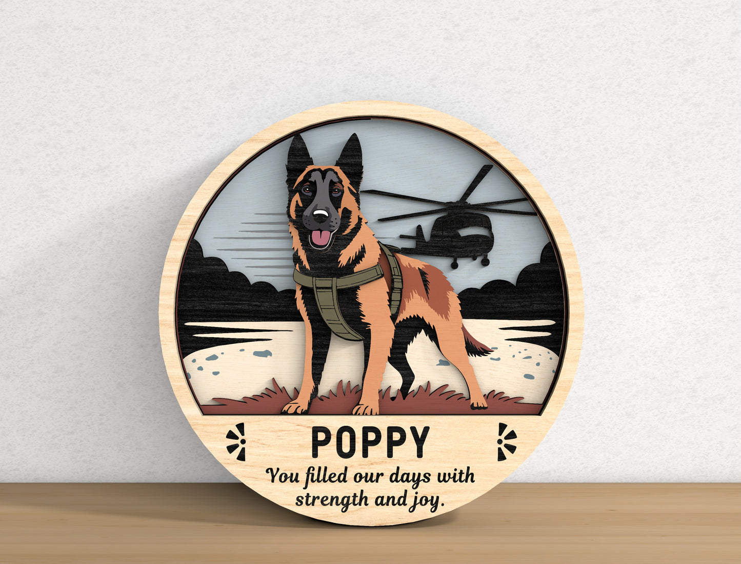 Dog Memorial Sign SVG Bundle for Glowforge, xTool, or LightBurn