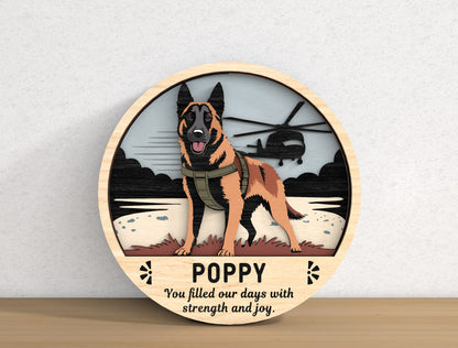 Dog Memorial Sign SVG Bundle for Glowforge, xTool, or LightBurn