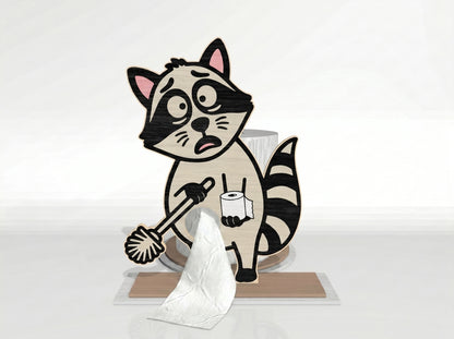 Animal Toilet Paper Holder SVG Bundle for Glowforge and xTool