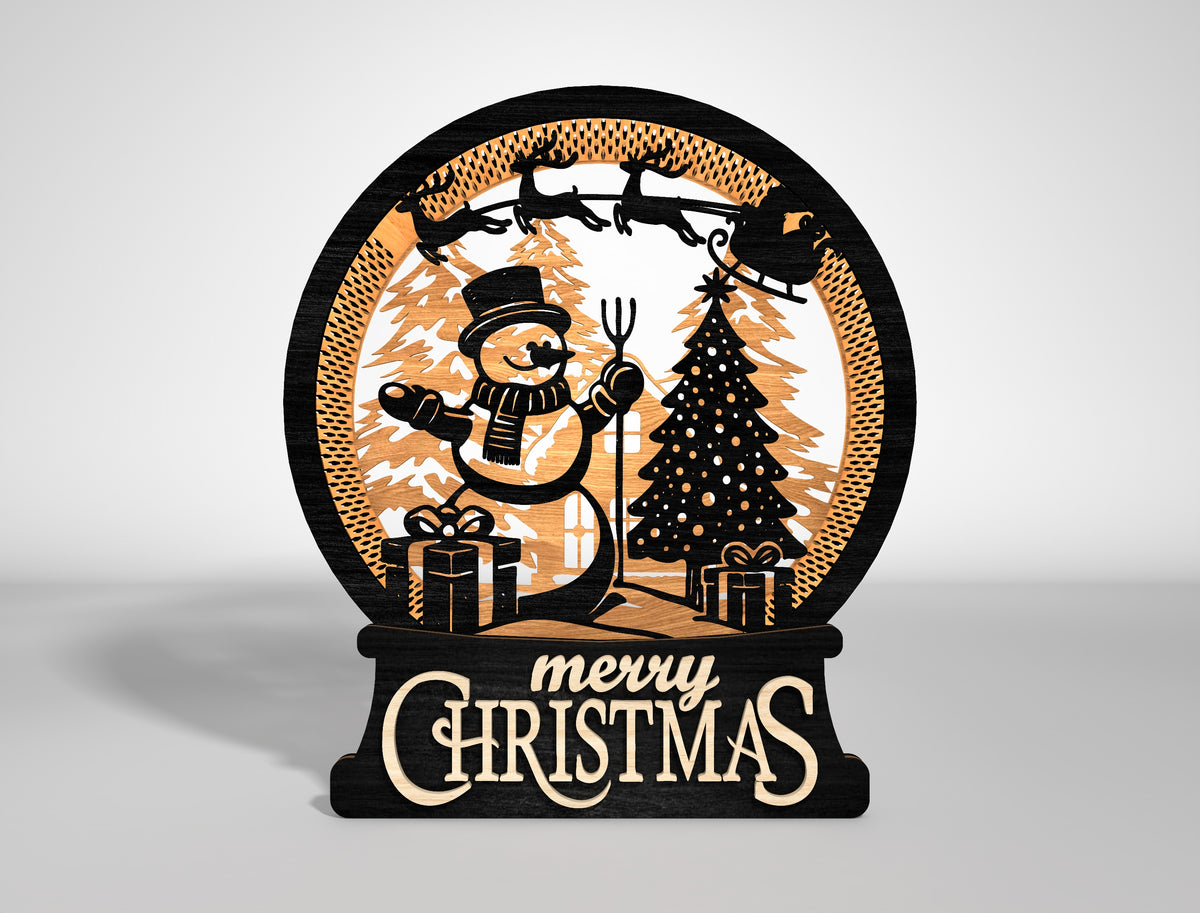 Christmas Scene Lantern SVG Bundle 8