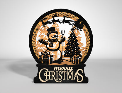 Christmas Scene Lantern SVG Bundle 8