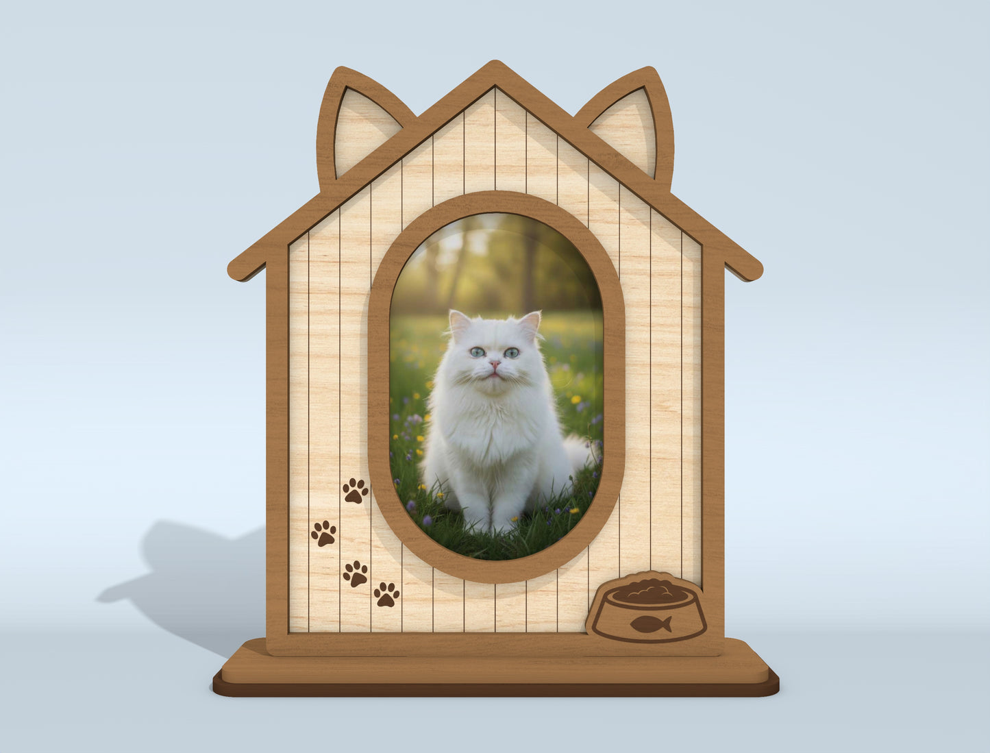 Pet Photo Frame SVG Bundle Laser Cut File for Glowforge and xTool