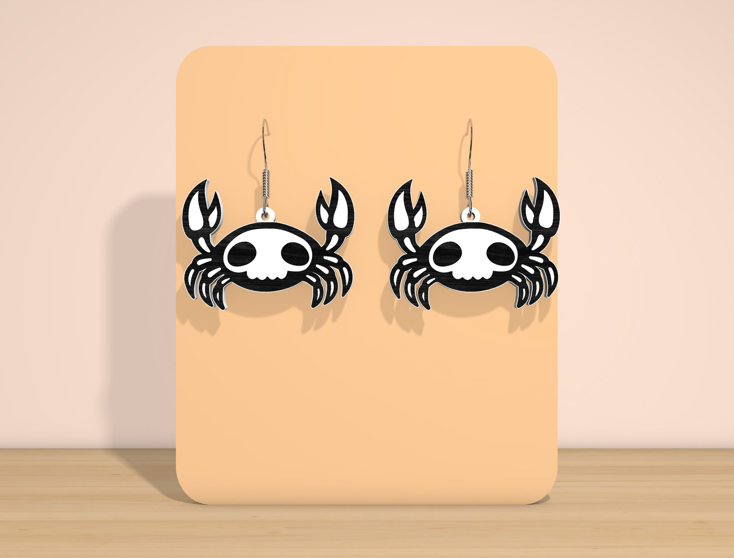 Halloween Ocean Skeleton Earrings SVG Bundle for Glowforge xTool LightBurn