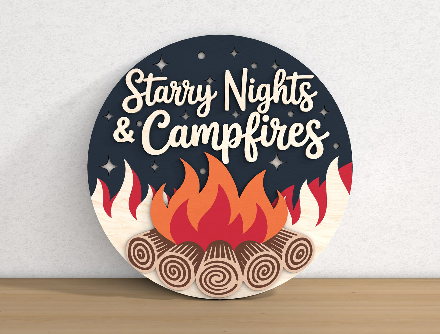 Camping Adventure SVG Bundle with 9 Camper Signs for Glowforge and xTool