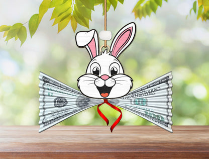 Easter Bunny Money Holder SVG Bundle Wooden Multilayer for LightBurn and xTool