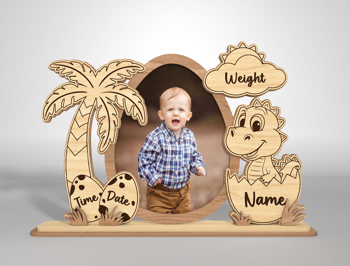 Customized Photo Frame SVG Bundle for Glowforge and xTool