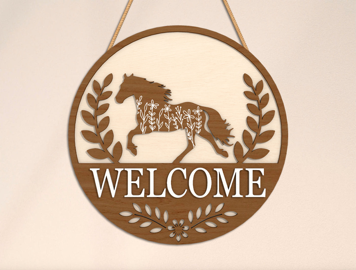 Farm Animal Welcome Sign SVG Bundle for Glowforge and LightBurn