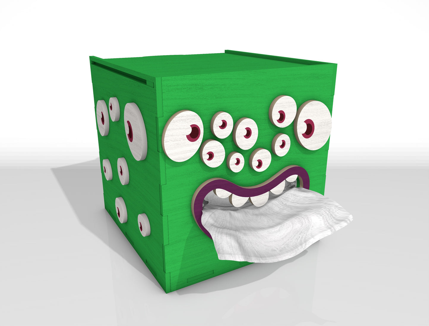 Funny Tissue Box Holder SVG Bundle for Glowforge and LightBurn